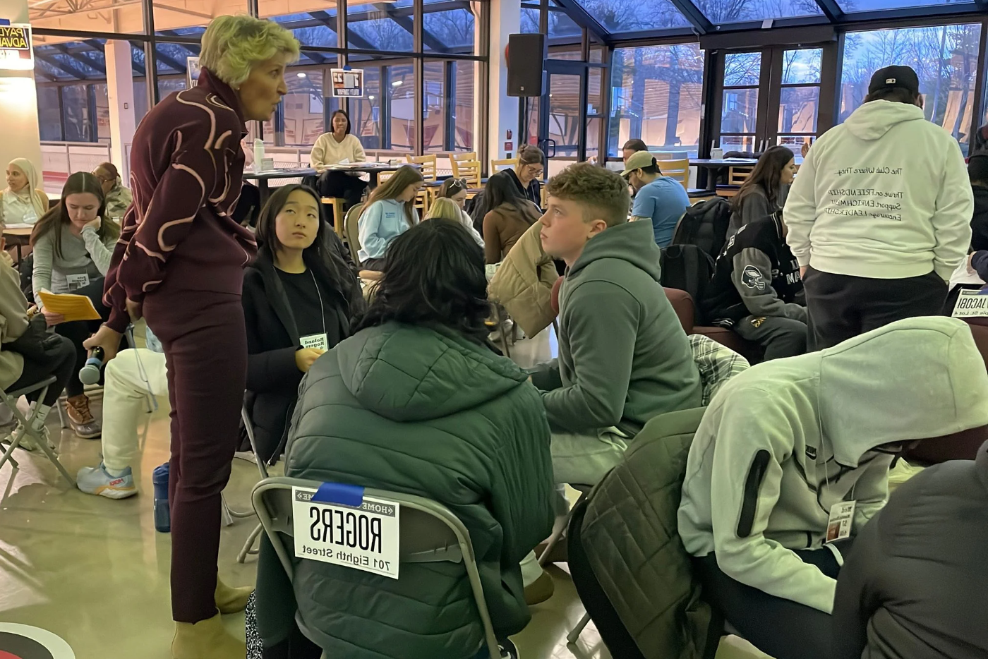 GMercyU students participate in poverty simulation